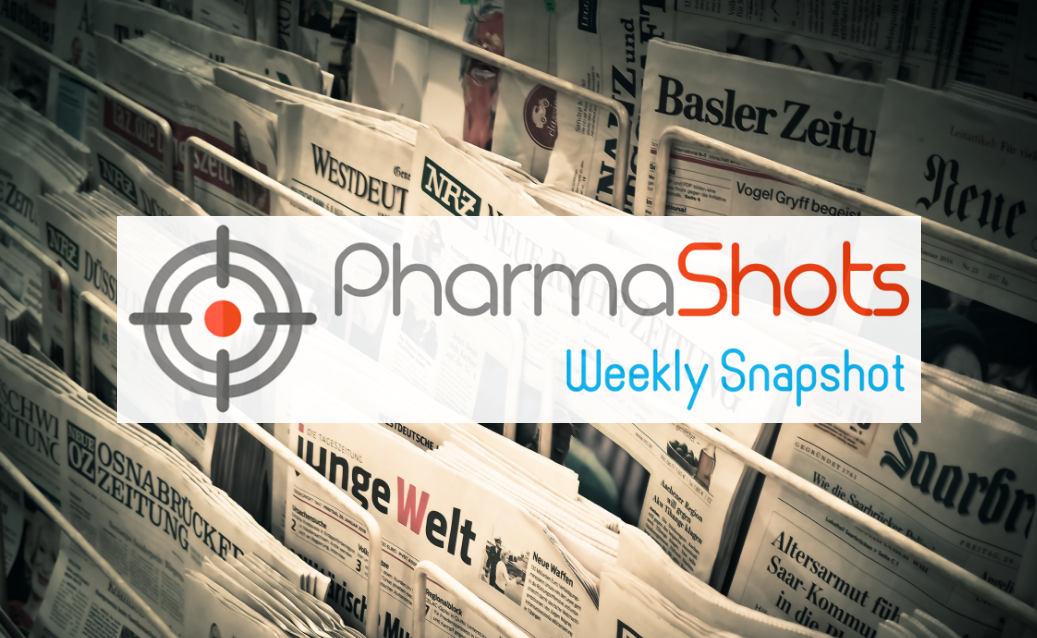 PharmaShots Weekly Snapshot (August 20-24, 2018)