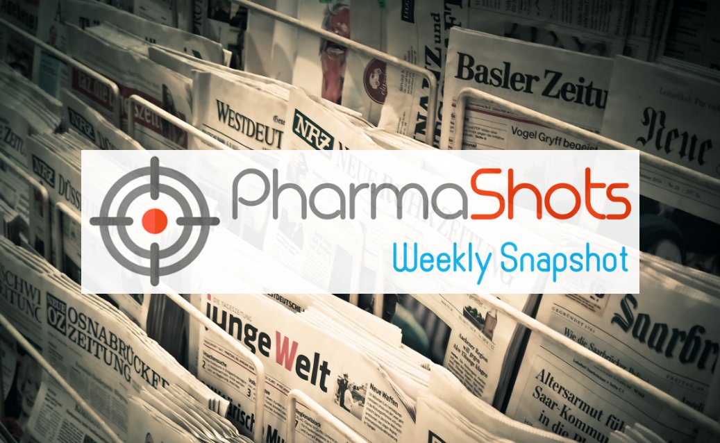 PharmaShots Weekly Snapshot (August 19 - 23, 2019)