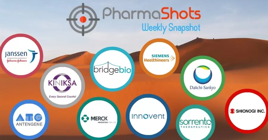 PharmaShots Weekly Snapshots (December 27- 31, 2021)