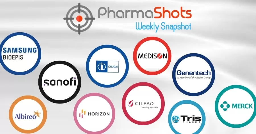 PharmaShots Weekly Snapshots (August 15 - 19, 2022)