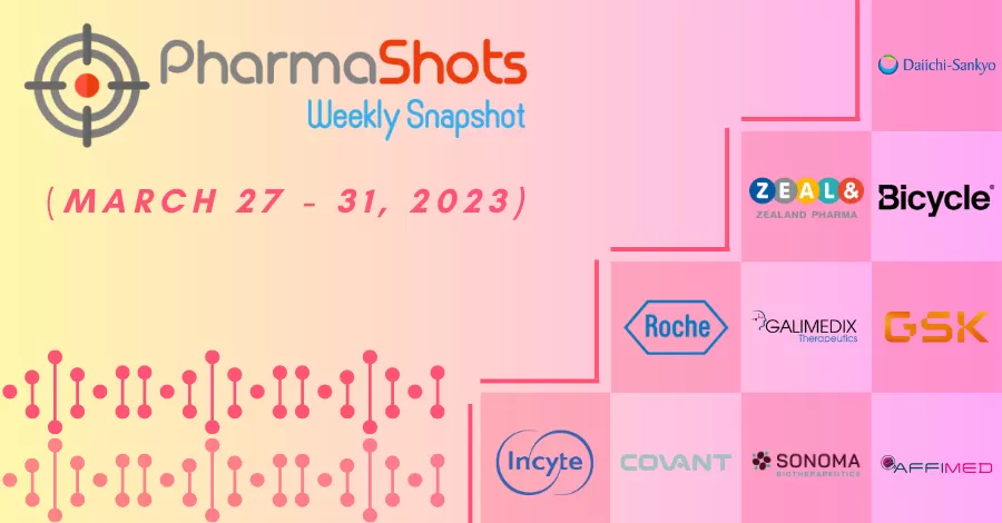 PharmaShots Weekly Snapshots (March 27 - 31, 2023)
