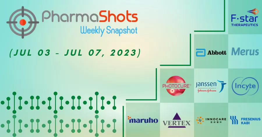 PharmaShots Weekly Snapshots (July 03 – 07, 2023)