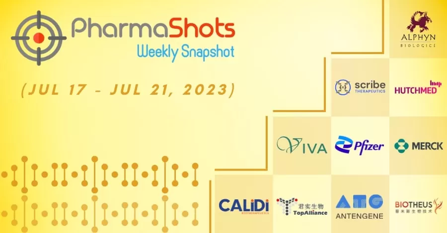 PharmaShots Weekly Snapshots (July 17 – 21, 2023)