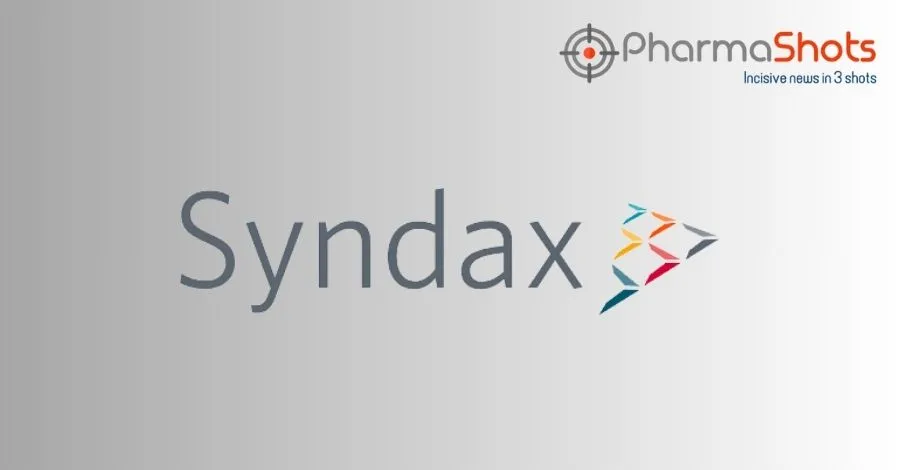 Syndax Reports Protocol-Defined Pooled Analysis Results from the (AUGMENT-101) Trial of Revumenib for Relapsed/Refractory KMT2Ar Acute Leukemia