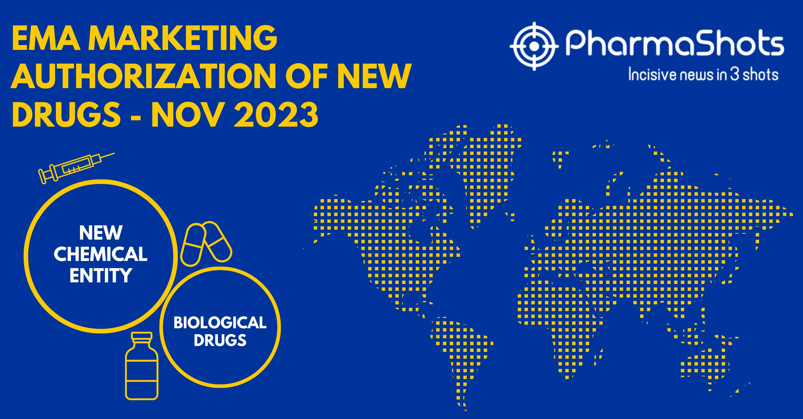 Insights+: EMA Marketing Authorization of New Drugs in November 2023